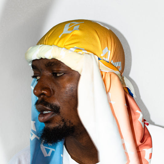 Gradient Primary Silky Scarf